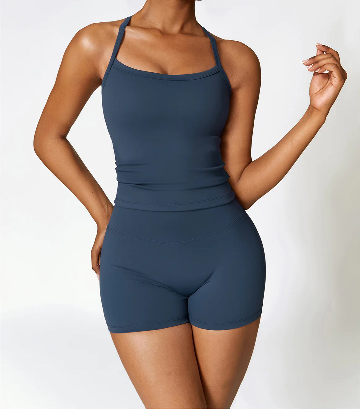 Tight Brushed Yoga Suit