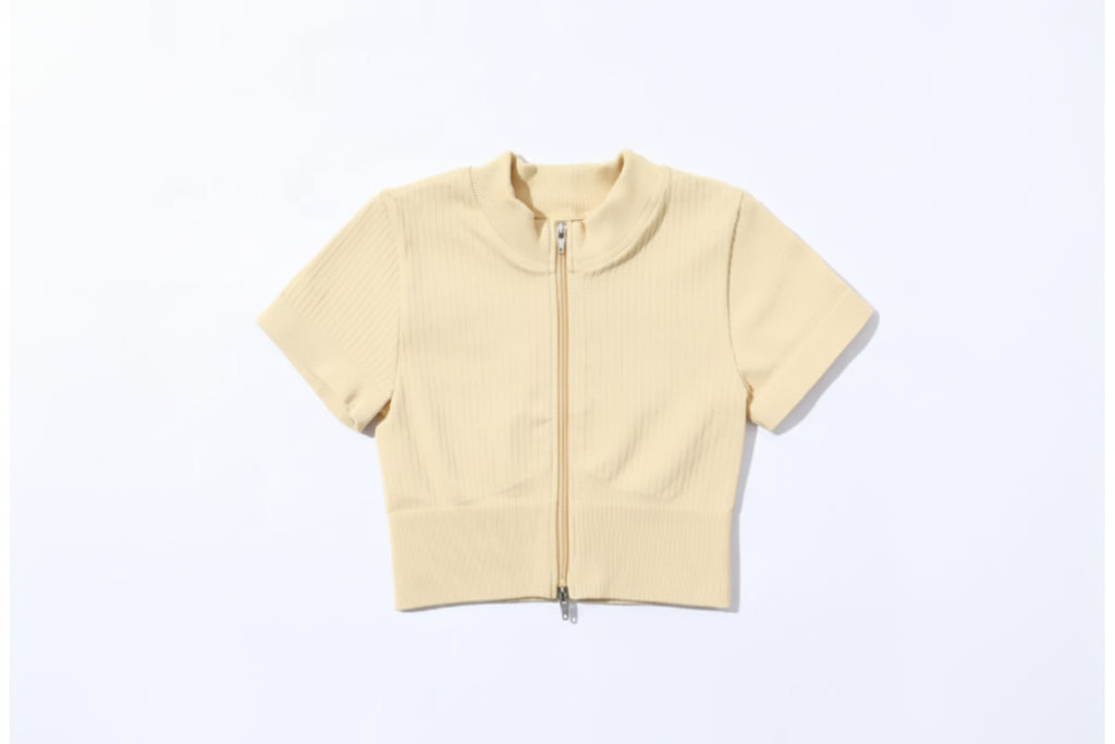 Seamless Knitted Yoga Top