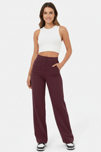 High Waist Wide Leg Baggy Trousers