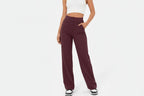 High Waist Wide Leg Baggy Trousers