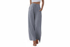 Drawstring Wide-Leg Pants