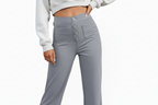 High Waist Wide Leg Baggy Trousers