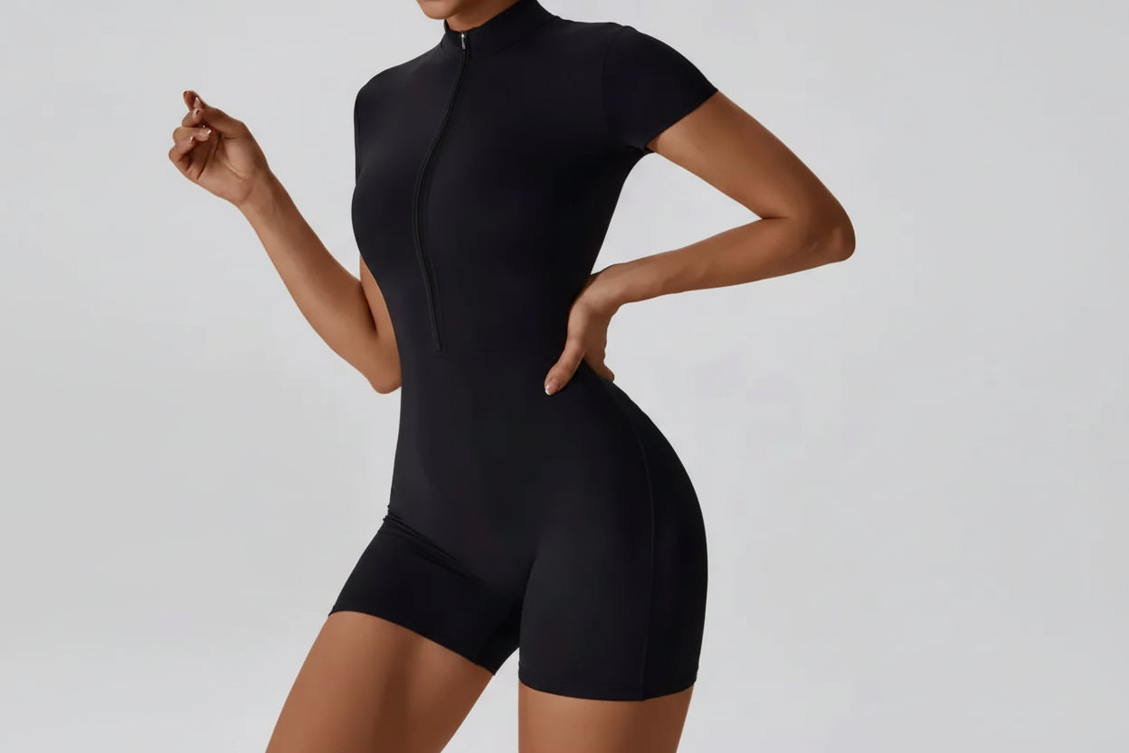 Zipper Yoga Jumpsuit