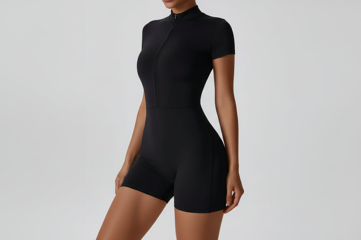 Zipper Yoga Jumpsuit