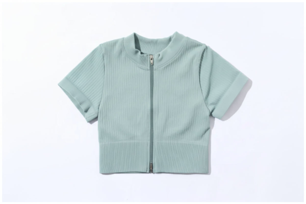 Seamless Knitted Yoga Top