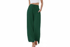 Drawstring Wide-Leg Pants