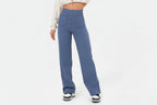 High Waist Wide Leg Baggy Trousers