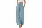 Drawstring Wide-Leg Pants