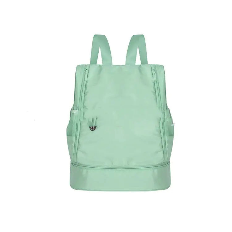 Travel Backpack with Memory Fabric for Gym Clothes