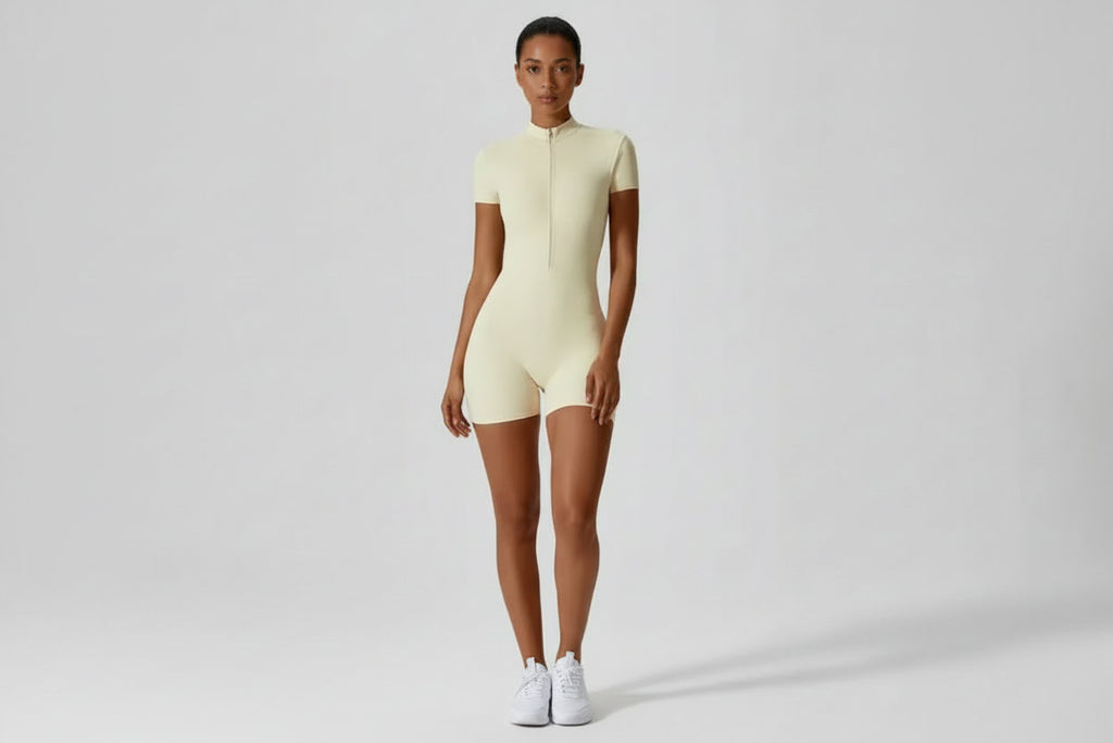 Zipper Yoga Jumpsuit