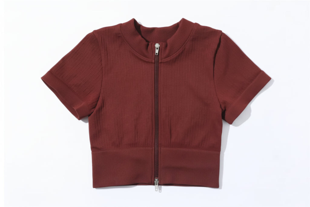 Seamless Knitted Yoga Top