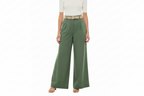 Drawstring Wide-Leg Pants