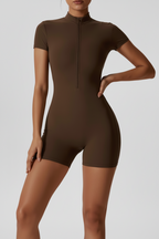 Zipper Yoga Jumpsuit