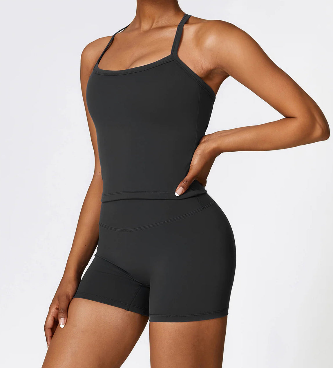 Tight Brushed Yoga Suit