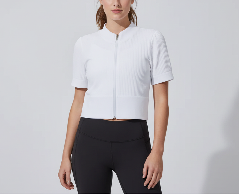 Seamless Knitted Yoga Top